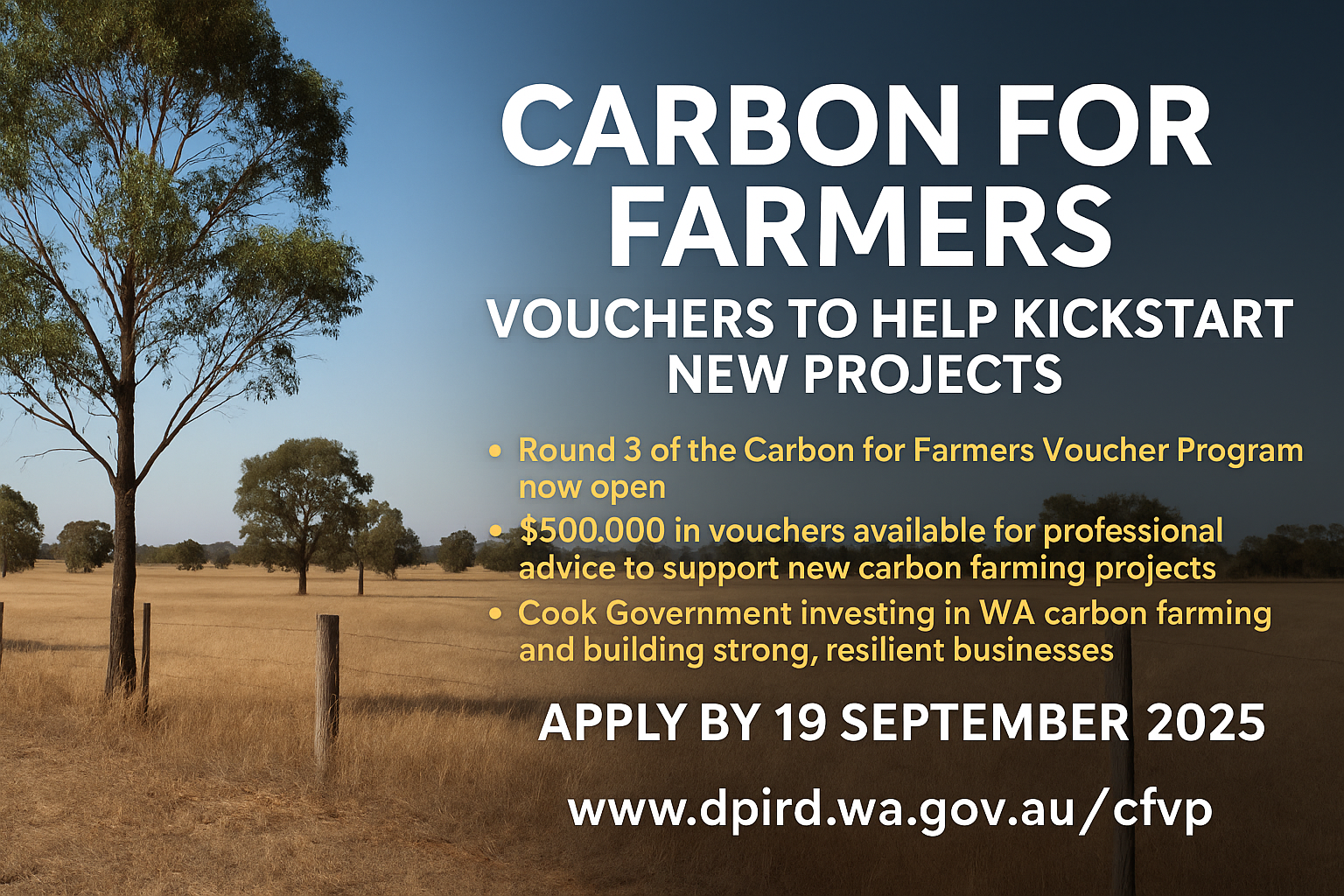 Carbon Farming in WA – Government Support